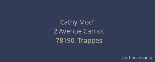 Cathy Mod'