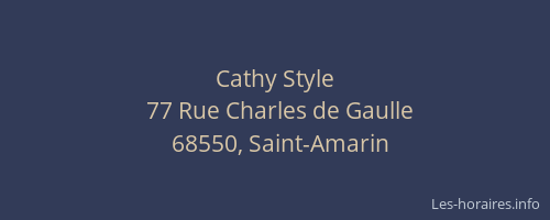 Cathy Style