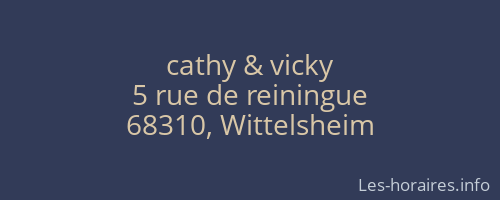 cathy & vicky