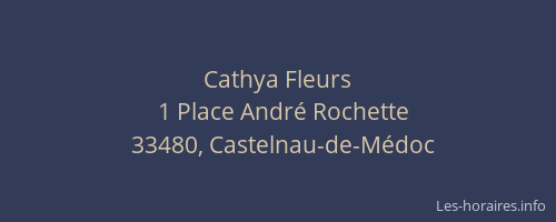 Cathya Fleurs