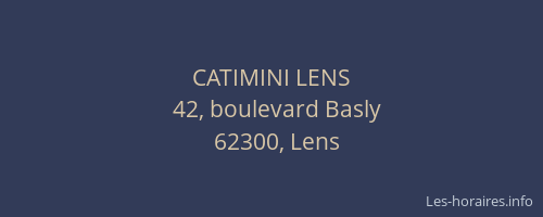 CATIMINI LENS