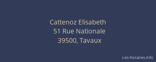 Cattenoz Elisabeth
