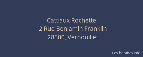 Cattiaux Rochette
