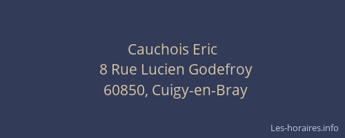 Cauchois Eric