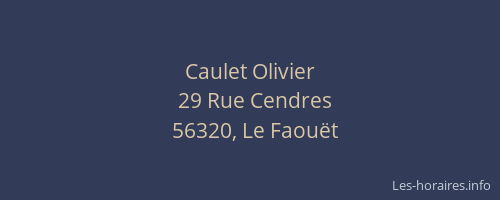 Caulet Olivier