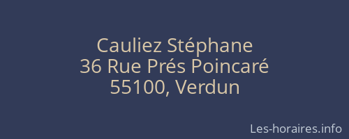 Cauliez Stéphane