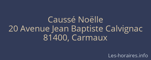 Caussé Noëlle