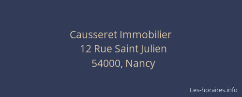 Causseret Immobilier