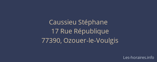 Caussieu Stéphane