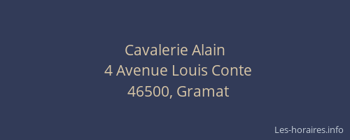 Cavalerie Alain
