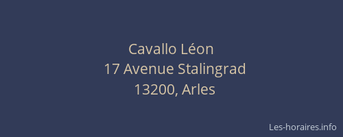 Cavallo Léon