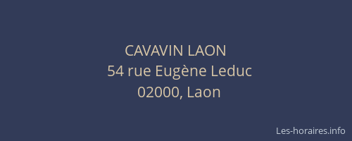CAVAVIN LAON