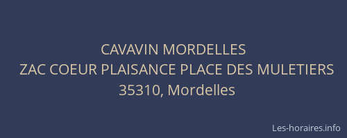 CAVAVIN MORDELLES