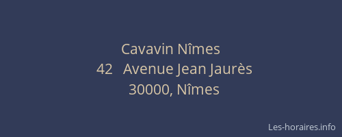 Cavavin Nîmes