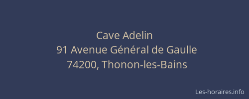 Cave Adelin