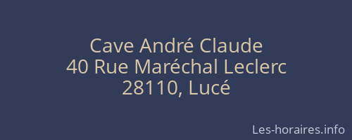 Cave André Claude
