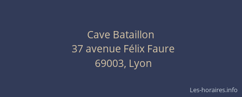 Cave Bataillon