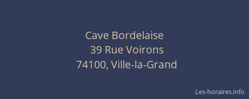 Cave Bordelaise
