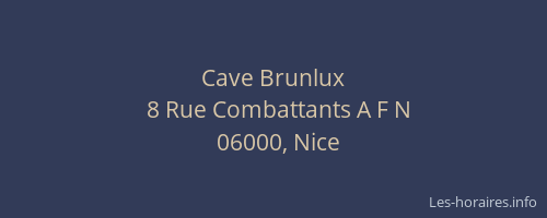 Cave Brunlux