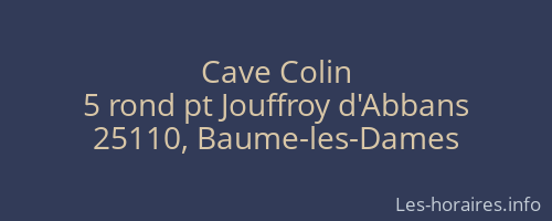 Cave Colin