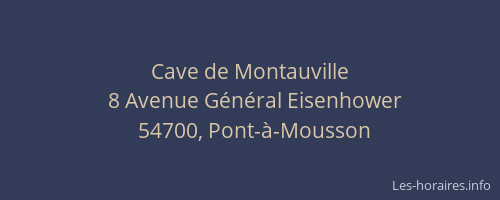 Cave de Montauville