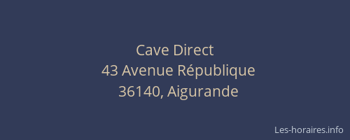 Cave Direct