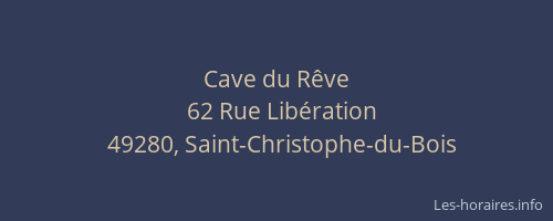 Cave du Rêve