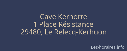 Cave Kerhorre