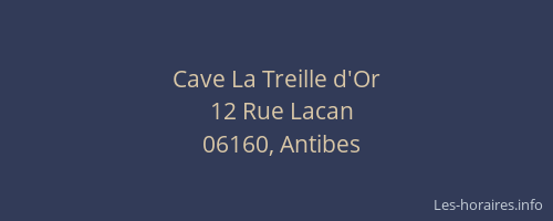 Cave La Treille d'Or