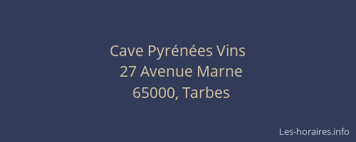 Cave Pyrénées Vins
