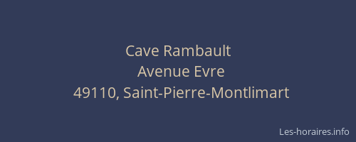 Cave Rambault