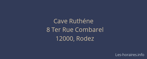 Cave Ruthéne