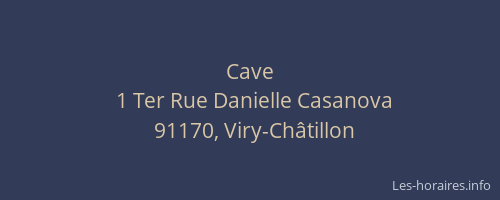 Cave