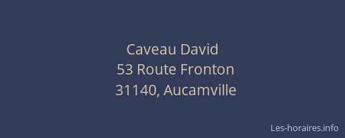 Caveau David