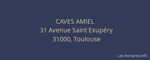 CAVES AMIEL