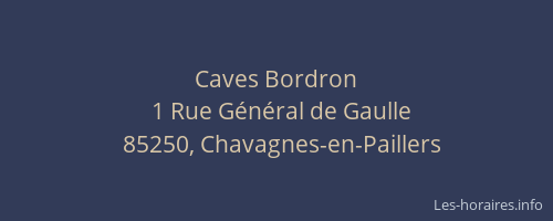 Caves Bordron
