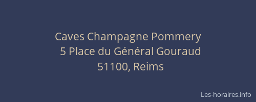Caves Champagne Pommery
