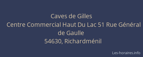 Caves de Gilles