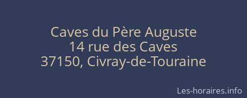 Caves du Père Auguste
