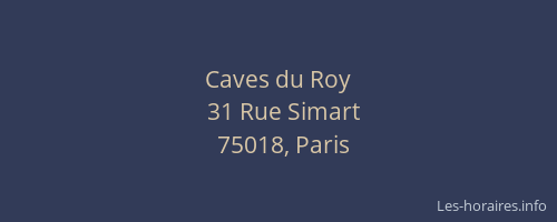 Caves du Roy