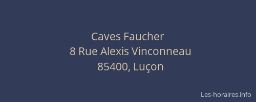 Caves Faucher