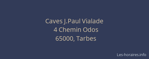 Caves J.Paul Vialade