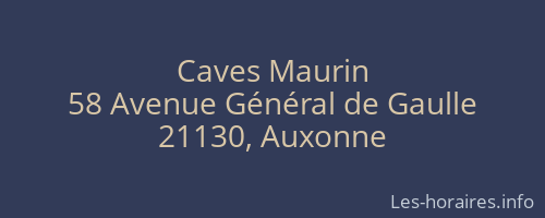 Caves Maurin