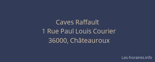 Caves Raffault