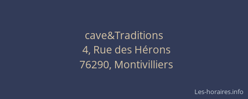 cave&Traditions