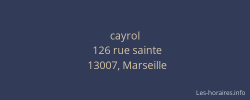 cayrol