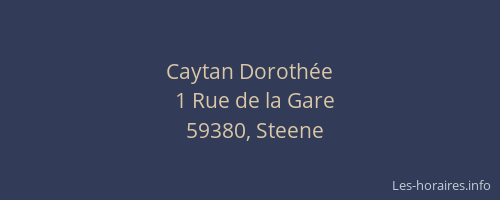 Caytan Dorothée