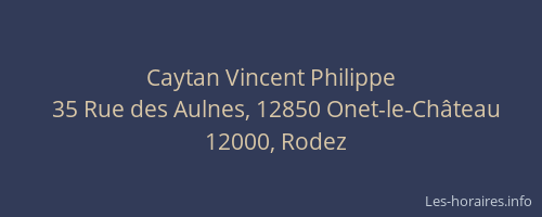 Caytan Vincent Philippe