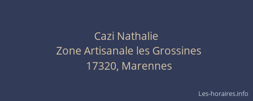 Cazi Nathalie
