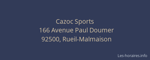 Cazoc Sports